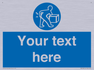 MV5128: Custom Lift Correctly Sign