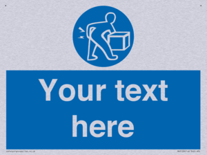 MV5128: Custom Lift Correctly Sign