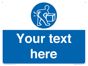 MV5128: Custom Lift Correctly Sign