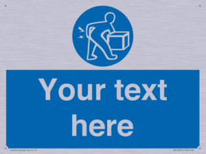 MV5128: Custom Lift Correctly Sign