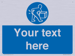 MV5128: Custom Lift Correctly Sign