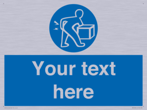 MV5128: Custom Lift Correctly Sign