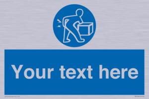 MV5128: Custom Lift Correctly Sign