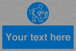 MV5128: Custom Lift Correctly Sign