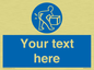MV5128: Custom Lift Correctly Sign