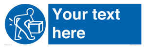 MV5128: Custom Lift Correctly Sign