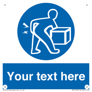 MV5128: Custom Lift Correctly Sign