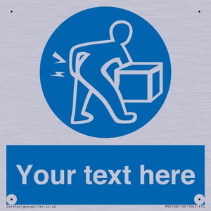 MV5128: Custom Lift Correctly Sign