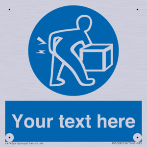 MV5128: Custom Lift Correctly Sign