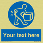 MV5128: Custom Lift Correctly Sign