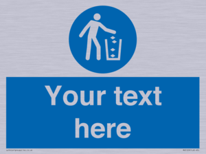 MV5129: Custom Litter Sign