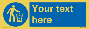 MV5129: Custom Litter Sign