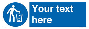 MV5129: Custom Litter Sign