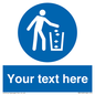 MV5129: Custom Litter Sign