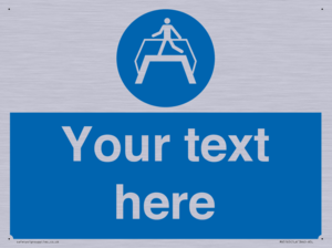 MV5165: Custom Footbridge Sign