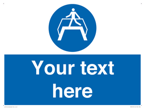 MV5165: Custom Footbridge Sign