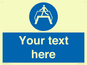 MV5165: Custom Footbridge Sign