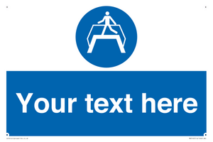 MV5165: Custom Footbridge Sign
