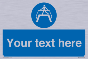 MV5165: Custom Footbridge Sign