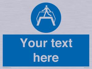 MV5165: Custom Footbridge Sign
