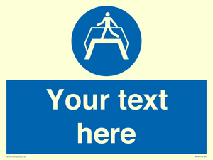 MV5165: Custom Footbridge Sign
