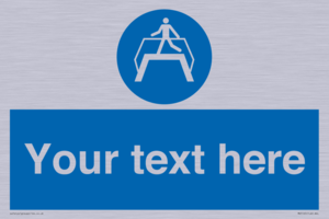 MV5165: Custom Footbridge Sign