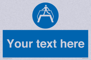 MV5165: Custom Footbridge Sign