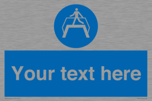 MV5165: Custom Footbridge Sign