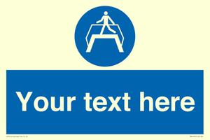 MV5165: Custom Footbridge Sign