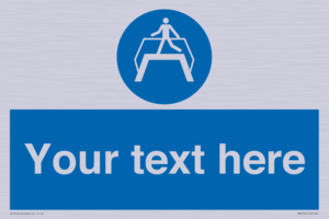 MV5165: Custom Footbridge Sign