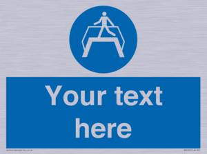 MV5165: Custom Footbridge Sign