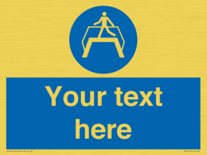 MV5165: Custom Footbridge Sign