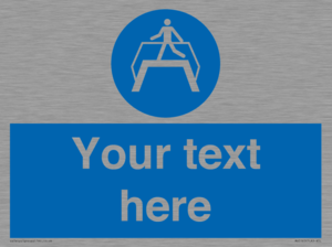 MV5165: Custom Footbridge Sign