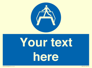 MV5165: Custom Footbridge Sign