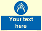 MV5165: Custom Footbridge Sign