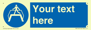 MV5165: Custom Footbridge Sign
