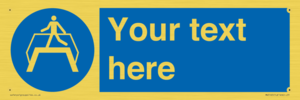 MV5165: Custom Footbridge Sign