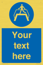 MV5165: Custom Footbridge Sign