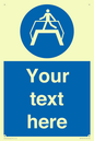 MV5165: Custom Footbridge Sign