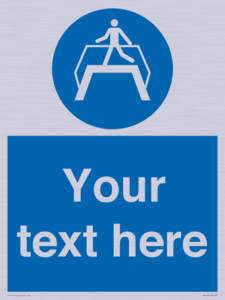 MV5165: Custom Footbridge Sign