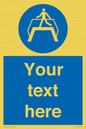 MV5165: Custom Footbridge Sign