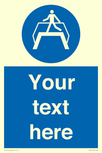 MV5165: Custom Footbridge Sign