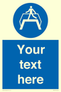 MV5165: Custom Footbridge Sign