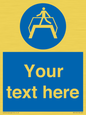 MV5165: Custom Footbridge Sign