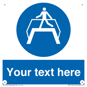 MV5165: Custom Footbridge Sign