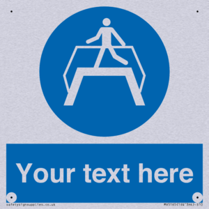 MV5165: Custom Footbridge Sign