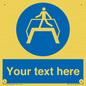 MV5165: Custom Footbridge Sign
