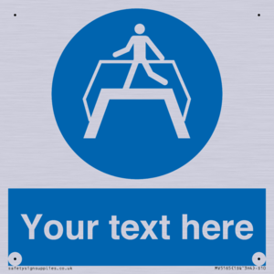 MV5165: Custom Footbridge Sign