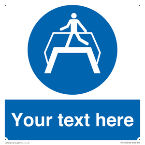 MV5165: Custom Footbridge Sign