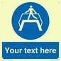 MV5165: Custom Footbridge Sign